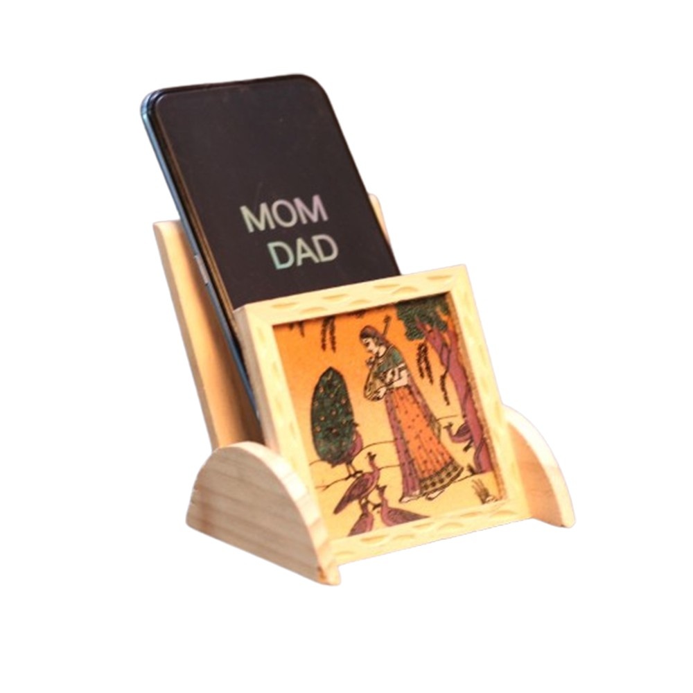 Wooden Personalized Mobile Stand for Gift